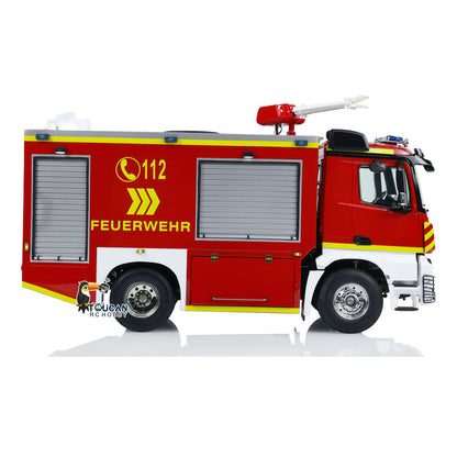 4x2 1/14 RC Feuerwehrfahrzeuge 3-Gang-Getriebe Funkgesteuertes Feuerwehrauto Drei-Gang-Getriebe Beleuchtungs- und Soundsystem