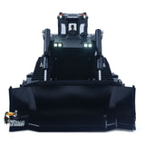 RTR Metal 1/12 Remote Control Hydraulic Bulldozer D155AX 7 Valves Heavy Duty Model Dozer 5 Plows Brushless Motor Light System