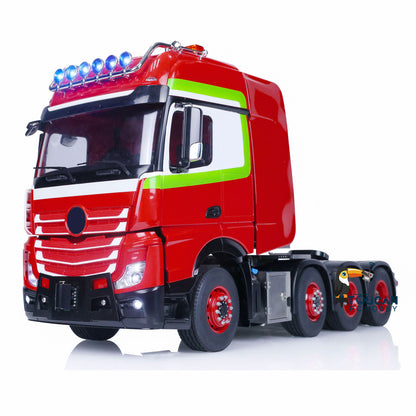 TOUCAN Lackiertes 8*8 Schwermetall-Chassis RC 1/14 Sattelzugmaschinen für Kabinenwagen mit Licht- und Soundsystem