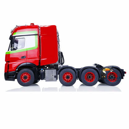 TOUCAN Lackiertes 8*8 Schwermetall-Chassis RC 1/14 Sattelzugmaschinen für Kabinenwagen mit Licht- und Soundsystem
