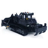RTR Metal 1/12 Remote Control Hydraulic Bulldozer D155AX 7 Valves Heavy Duty Model Dozer 5 Plows Brushless Motor Light System