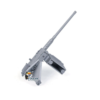 RC Tank Machine Gun For Heng Long CS 1/16 3918 M1A2 Abrams Remote Control Tracked Military Vehicle Replacement Accessories