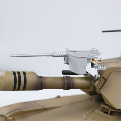 RC Tank Machine Gun For Heng Long CS 1/16 3918 M1A2 Abrams Remote Control Tracked Military Vehicle Replacement Accessories