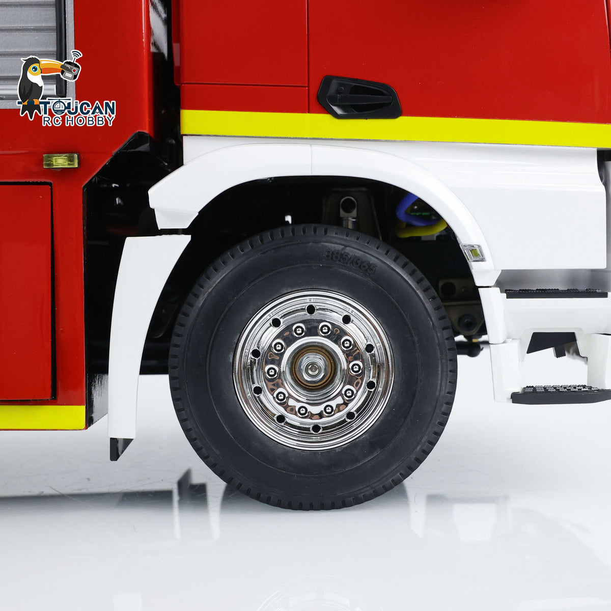 4x2 1/14 RC Feuerwehrfahrzeuge 3-Gang-Getriebe Funkgesteuertes Feuerwehrauto Drei-Gang-Getriebe Beleuchtungs- und Soundsystem