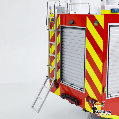 4x2 1/14 RC Feuerwehrfahrzeuge 3-Gang-Getriebe Funkgesteuertes Feuerwehrauto Drei-Gang-Getriebe Beleuchtungs- und Soundsystem