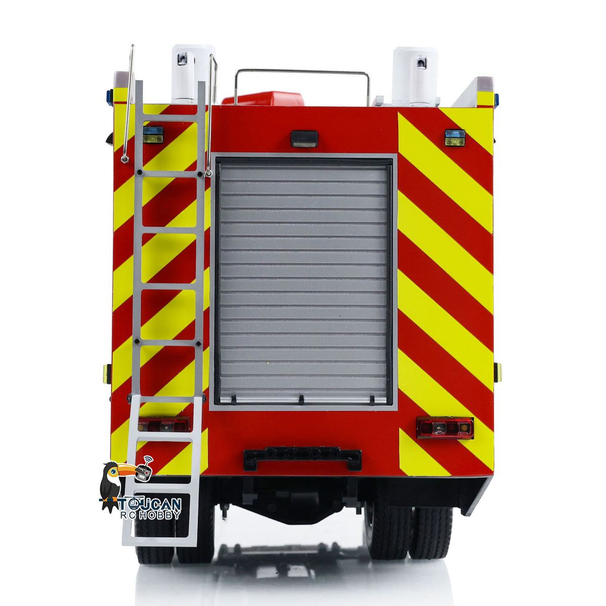 4x2 1/14 RC Feuerwehrfahrzeuge 3-Gang-Getriebe Funkgesteuertes Feuerwehrauto Drei-Gang-Getriebe Beleuchtungs- und Soundsystem