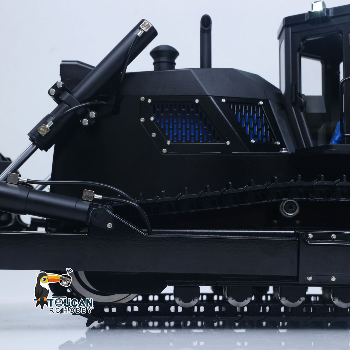 In Stock TOUCAN RC HOBBY Metal D155AX 1/12 RC Hydraulic Bulldozer Remote Control Vehicle Model 7 Way Valve Brushless Motor Radio Controller for Adults