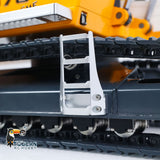 In Stock 1/12 Metal Hydraulic Remote Control Excavator LR976 6CH Valves RC Digger RTR Model Dual Pump Brushless Motor Light Sound System