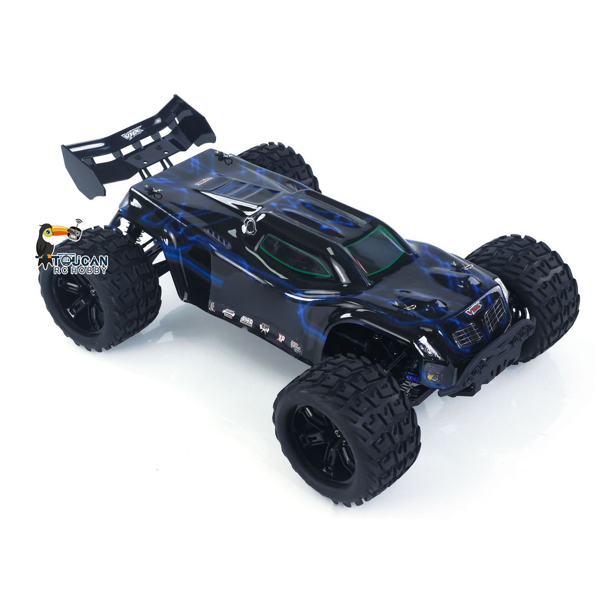 Kunststoffgehäuse VRX RH818 1/8 Ferngesteuerter Elektro-Renn-Truck Einzelradaufhängung 60A ESC 3660 Bürstenloser Motor 6KG Servo