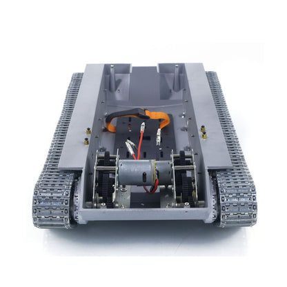 Metal Chassis with Driving Gearbox Idlers Road Drive Wheels for Heng Long 1/16 3958 Merkava IV Remote Control Tank Vehicle Model