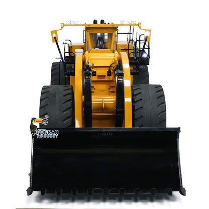 Toucanhobby L2350 1/14 Metal RC Hydraulic Loader Heavy Duty Giant Model Smoke Unit FlySky ST8 Remote Controller for Model Enthusiasts