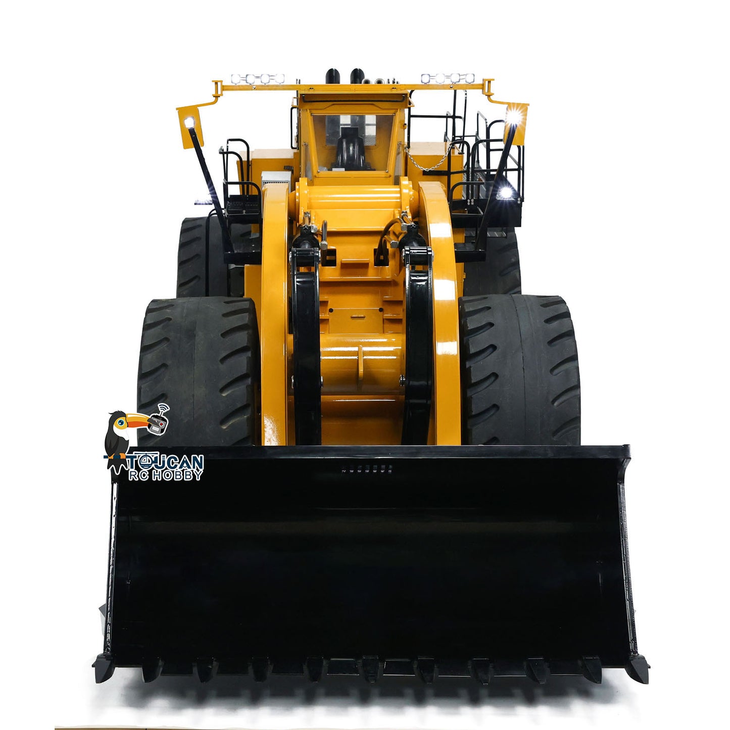 Toucanhobby L2350 1/14 Metal RC Hydraulic Loader Remote Control Engineering Model Smoke Unit ST8 Radio Controller for Machinery Enthusiasts