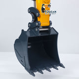 In Stock 1/12 Metal Hydraulic Remote Control Excavator LR976 6CH Valves RC Digger RTR Model Dual Pump Brushless Motor Light Sound System