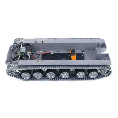 Metal Chassis with Driving Gearbox Idlers Road Drive Wheels for Heng Long 1/16 3958 Merkava IV Remote Control Tank Vehicle Model