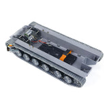 Metal Chassis with Driving Gearbox Sprockets Idlers Road Wheels for Heng Long 1/16 Remote Control Tank Merkava IV 3958 Model