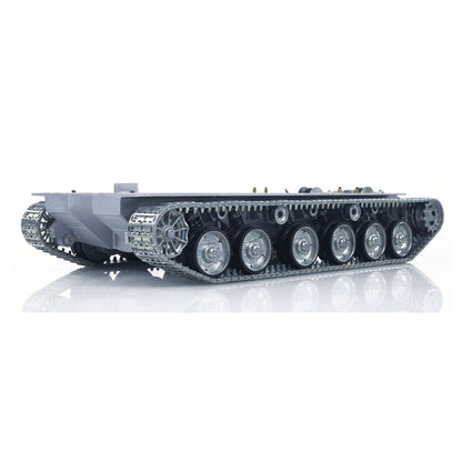 Metal Chassis with Driving Gearbox Idlers Road Drive Wheels for Heng Long 1/16 3958 Merkava IV Remote Control Tank Vehicle Model