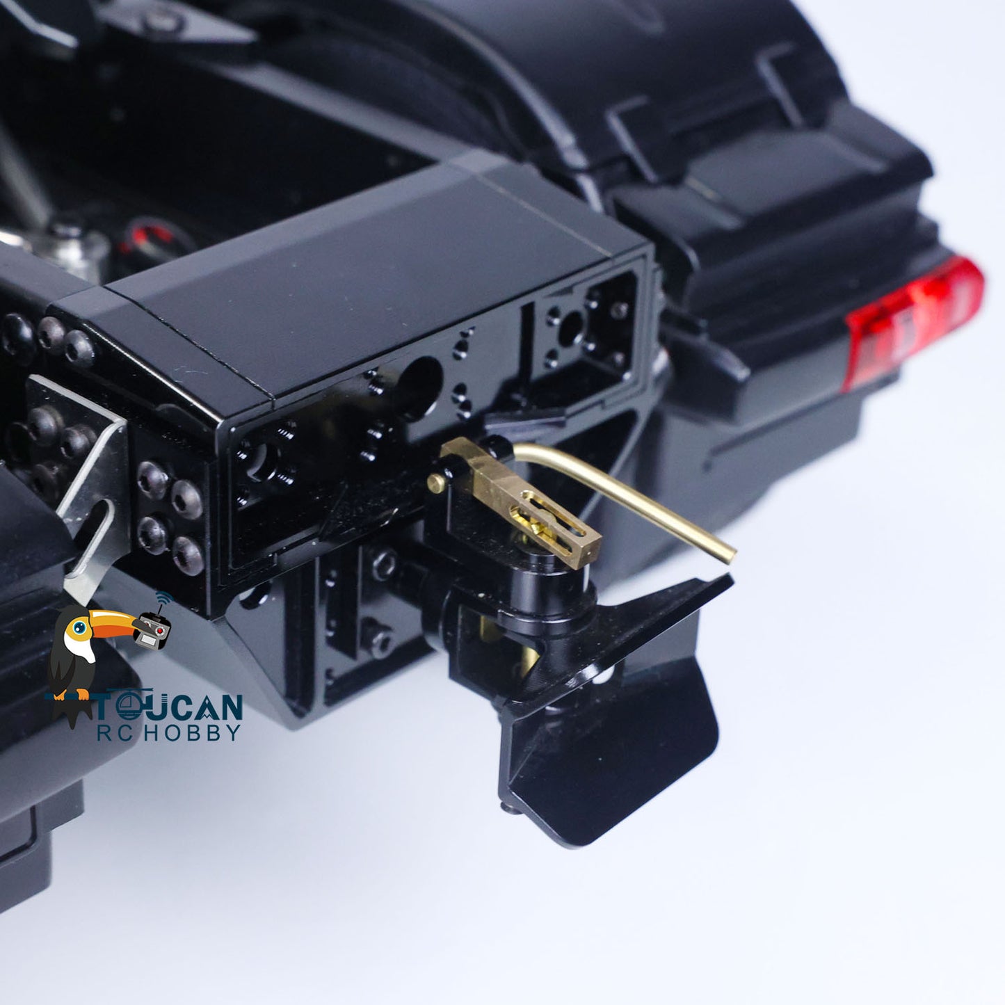 TOUCAN Lackiertes 8*8 Schwermetall-Chassis RC 1/14 Sattelzugmaschinen für Kabinenwagen mit Licht- und Soundsystem