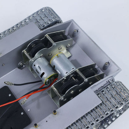 Metal Chassis with Driving Gearbox Idlers Road Drive Wheels for Heng Long 1/16 3958 Merkava IV Remote Control Tank Vehicle Model