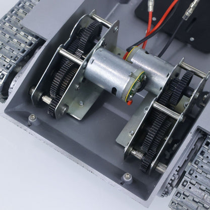 Metal Chassis with Driving Gearbox Idlers Road Drive Wheels for Heng Long 1/16 3958 Merkava IV Remote Control Tank Vehicle Model