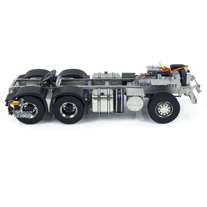 ScaleClub 1/14 6x6 Metallchassis für RC-Traktor, ferngesteuerter LKW, R62 R73, Elektromodell, Luftfederung, optionale Typen