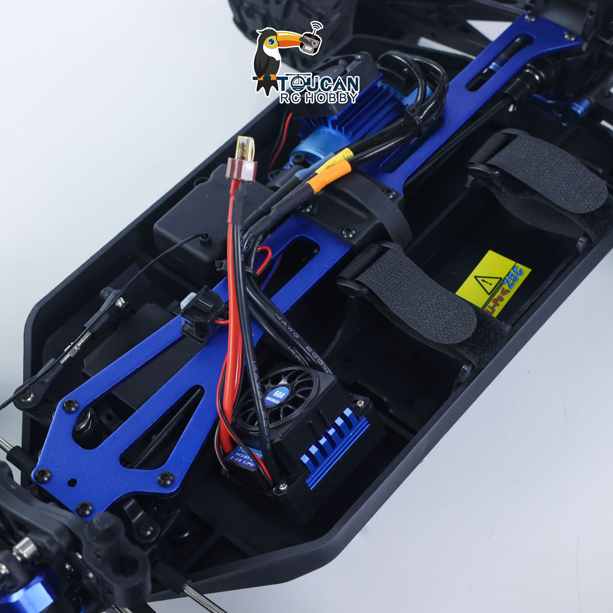 Kunststoffgehäuse VRX RH818 1/8 Ferngesteuerter Elektro-Renn-Truck Einzelradaufhängung 60A ESC 3660 Bürstenloser Motor 6KG Servo