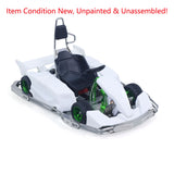 1/10 Plastic RC Go-Kart JDM 298B KIT Radio Controlled Electric Racing Car Unlimited Retrofit DIY Model for Adult Advanced Player