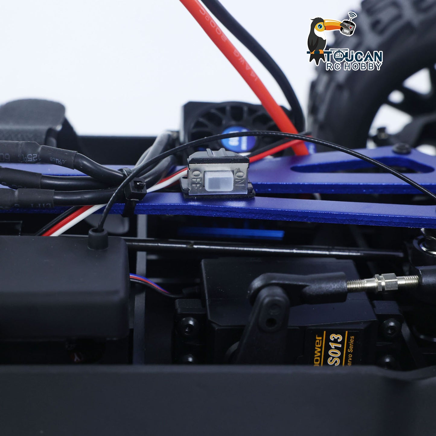 Kunststoffgehäuse VRX RH818 1/8 Ferngesteuerter Elektro-Renn-Truck Einzelradaufhängung 60A ESC 3660 Bürstenloser Motor 6KG Servo