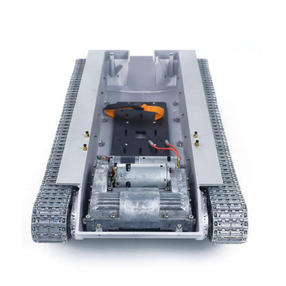 Metal Chassis with Driving Gearbox Idlers Road Drive Wheels for Heng Long 1/16 3958 Merkava IV Remote Control Tank Vehicle Model