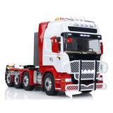 1/14 RC Tractor Truck RTR Remote Control Car Smoke Unit TOUCAN 8X8 Metal Chassis 2-speed Transmission