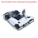 1/10 Plastic RC Go-Kart JDM 298B KIT Radio Controlled Electric Racing Car Unlimited Retrofit DIY Model for Adult Advanced Player