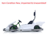 1/10 Plastic RC Go-Kart JDM 298B KIT Radio Controlled Electric Racing Car Unlimited Retrofit DIY Model for Adult Advanced Player