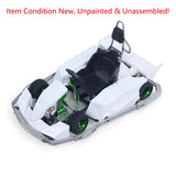 1/10 Plastic RC Go-Kart JDM 298B KIT Radio Controlled Electric Racing Car Unlimited Retrofit DIY Model for Adult Advanced Player