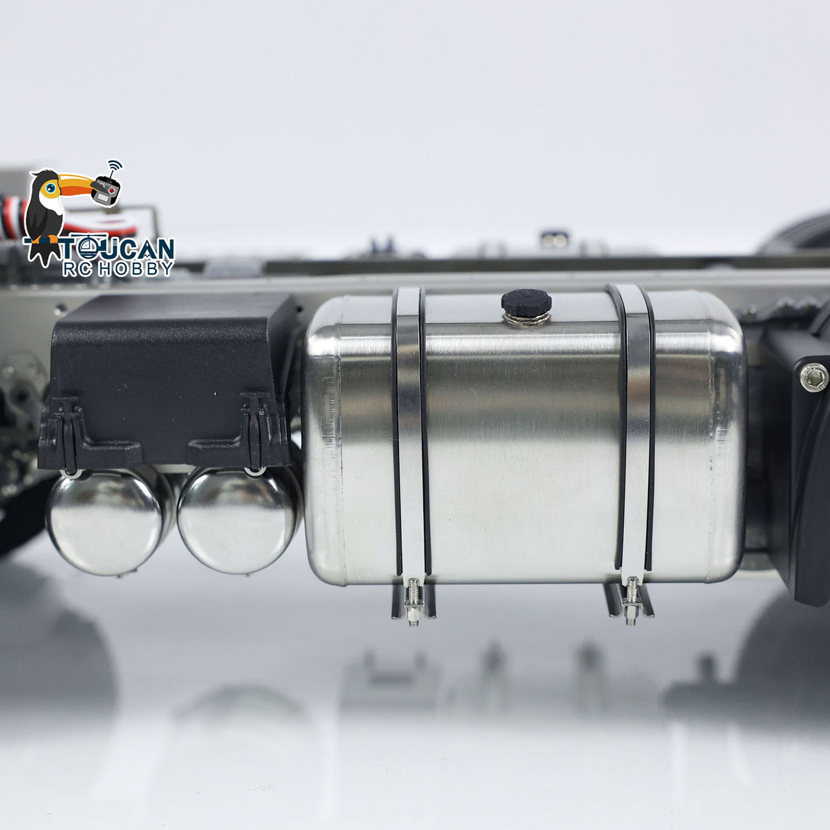 ScaleClub 1/14 6x6 Metallchassis für RC-Traktor, ferngesteuerter LKW, R62 R73, Elektromodell, Luftfederung, optionale Typen