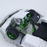 1/10 Plastic RC Go-Kart JDM 298B KIT Radio Controlled Electric Racing Car Unlimited Retrofit DIY Model for Adult Advanced Player