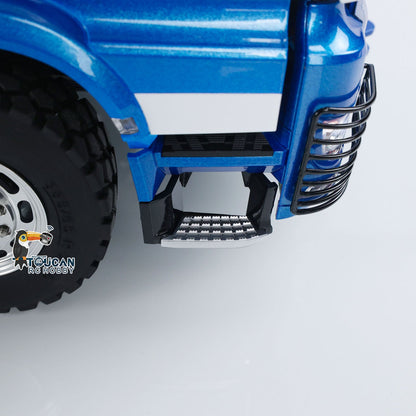 TOUCAN RC HOBBY LESU Z0036 1/14 Metal 8x8 Hydraulic RC Roll On Off Dumper 2 Speed Transmission Differential Lock Sound Light System Front Hook