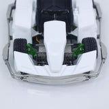 1/10 Plastic RC Go-Kart JDM 298B KIT Radio Controlled Electric Racing Car Unlimited Retrofit DIY Model for Adult Advanced Player