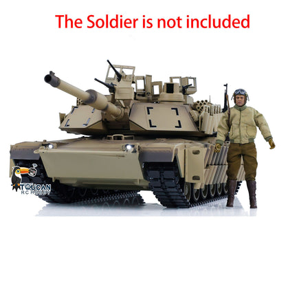 Tongde 1/16 Abrams M1A2 RC Infrarot-Kampfpanzer SEP TUSK II Elektrischer Panzer Infrarot-Kampfsystem Hobbymodell 67,5 * 23 * 19 cm