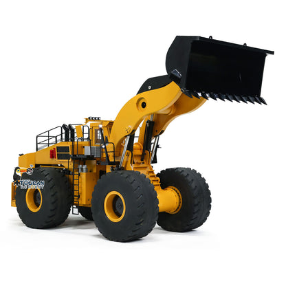 Toucanhobby L2350 1/14 Metal RC Hydraulic Loader Heavy Duty Giant Model Smoke Unit FlySky ST8 Remote Controller for Model Enthusiasts
