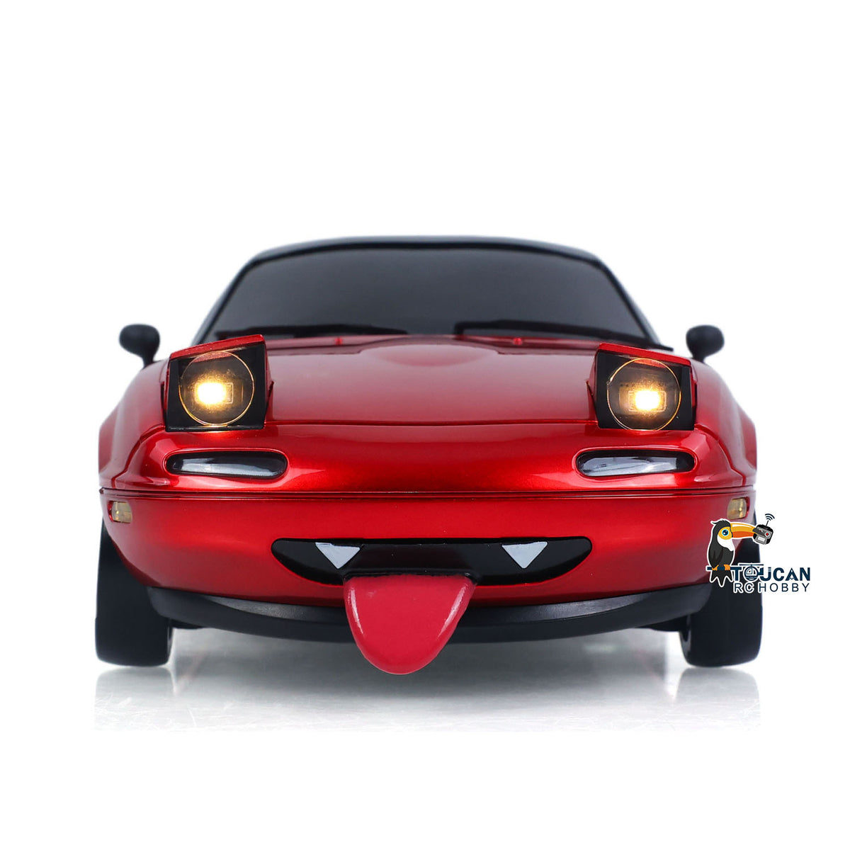 TOUCAN RC HOBBY LDRC LD1804 1/18 Plastic 4X2 Remote Control Drift Car RTR Brushed Motor ESC Servo Light System RC Racing Vehicle Assembled