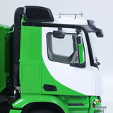 8x8 1/14 Hydraulic RC Full Dump Truck Metal Roll On Off Tipper Car Model Sound Light Simulation Vehicle FlySky ST8 Remote Control