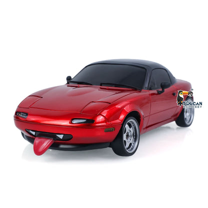 TOUCAN RC HOBBY LDRC LD1804 1/18 Plastic 4X2 Remote Control Drift Car RTR Brushed Motor ESC Servo Light System RC Racing Vehicle Assembled