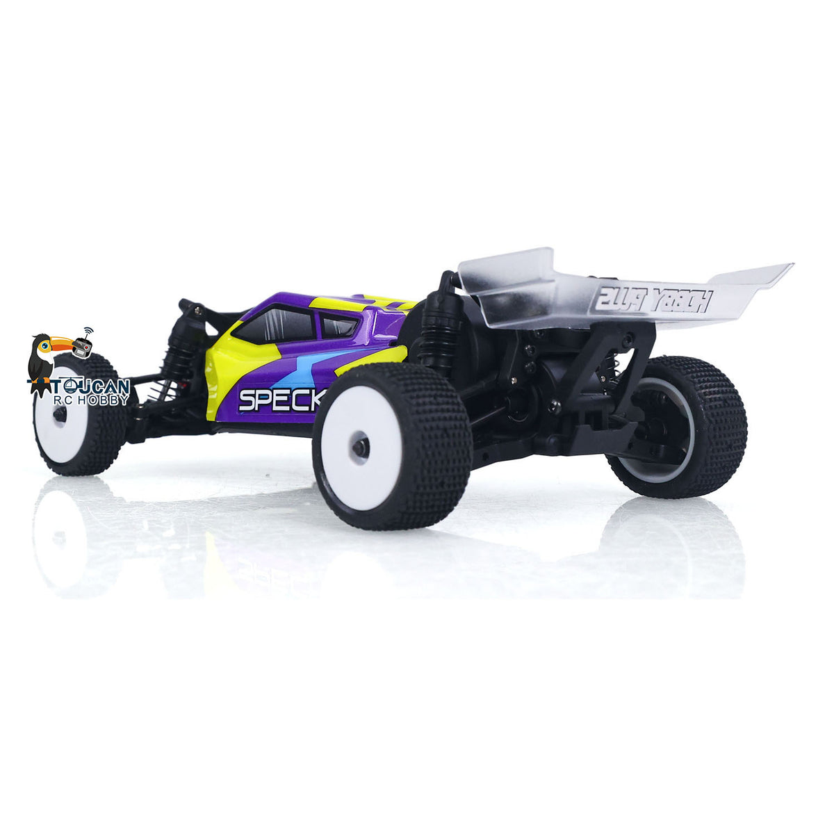 TOUCAN RC HOBBY Hobby Plus 1/24 2WD RC Desert Car Remote Control Off Road Vehicle Speck-B RTR Motor 28A ESC 5G Servo No Light Sound System