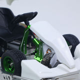 JD Model Plastic 1/10 Remote Control Racing Car 298A KIT 4*4 RC Go Kart Model Servo Radio Gifts for Adults No Light Sound System