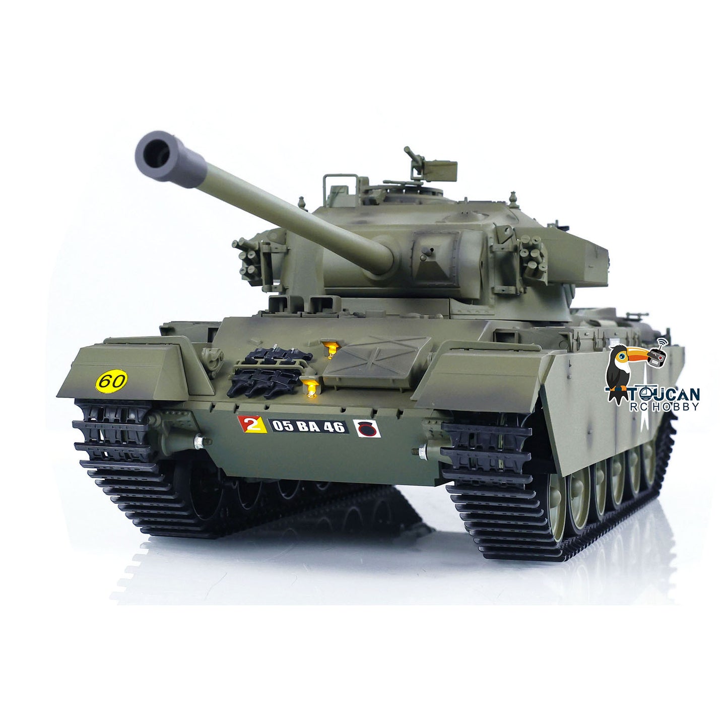 Tongde 1/16 RC Panzer Centurion MK5 Elektrische Panzer Infrarot Kampfsystem BB Einheit Barrel Rückstoß Modell Spielzeug
