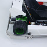 JD Model Plastic 1/10 Remote Control Racing Car 298A KIT 4*4 RC Go Kart Model Servo Radio Gifts for Adults No Light Sound System