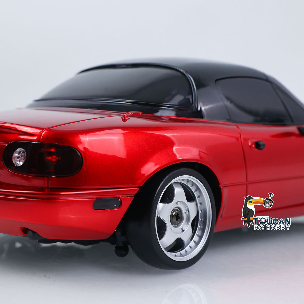 TOUCAN RC HOBBY LDRC LD1804 1/18 Plastic 4X2 Remote Control Drift Car RTR Brushed Motor ESC Servo Light System RC Racing Vehicle Assembled