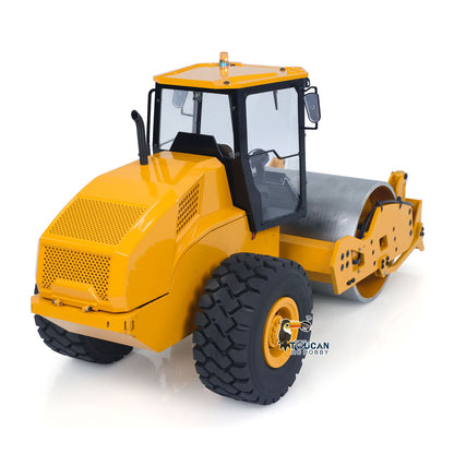 Toucanhobby CS11 1/12 Metal RC Hydraulic Road Roller 2 Way Valve FlySky ST8 Remote Controller Construction Model for Hobbyists