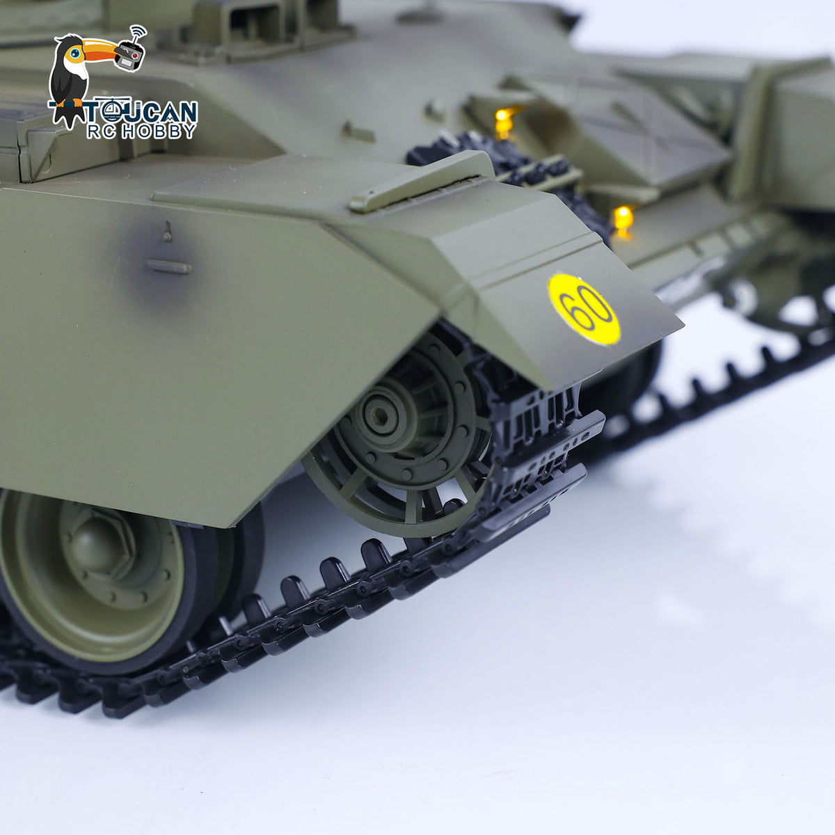 TOUCAN RC HOBBY Fast Free Shipping Tongde 1/16 RC Tank Centurion MK5 Electric Tanks Infrared Battle System BB Unit