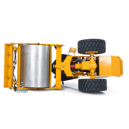 Toucanhobby CS11 1/12 Metal RC Hydraulic Road Roller 2 Way Valve FlySky ST8 Remote Controller Construction Model for Hobbyists