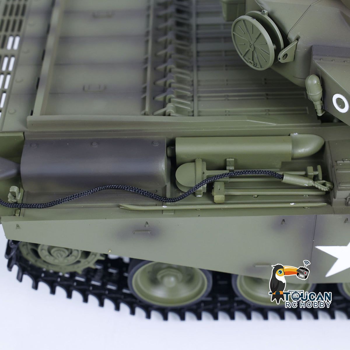 Tongde 1/16 RC Panzer Centurion MK5 Elektrische Panzer Infrarot Kampfsystem BB Einheit Barrel Rückstoß Modell Spielzeug